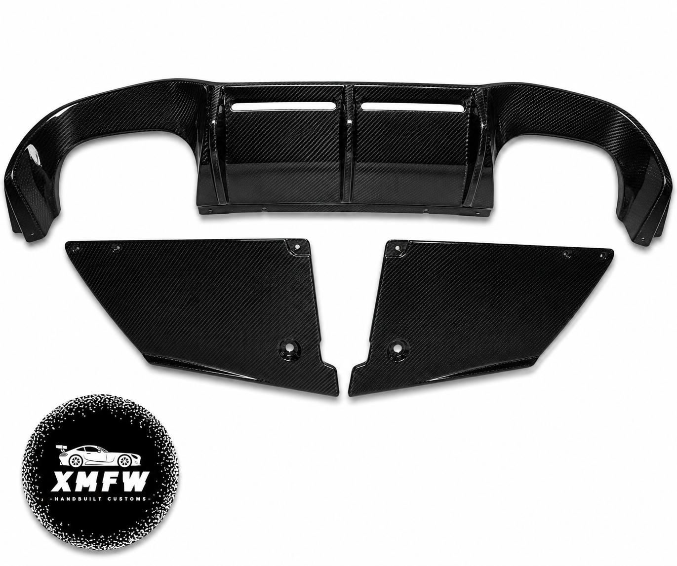 BMW F87M2 MTC CARBON DIFFUSER