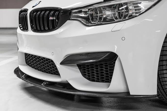 BMW F80M3/F82M4 UPPER SPLITTERS CARBON FIBER