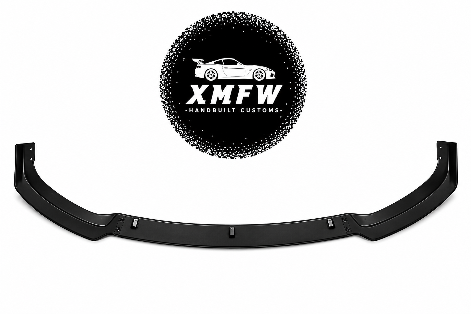 BMW F30 NON-M SPORT FRONT SPOILER GLOSS BLACK