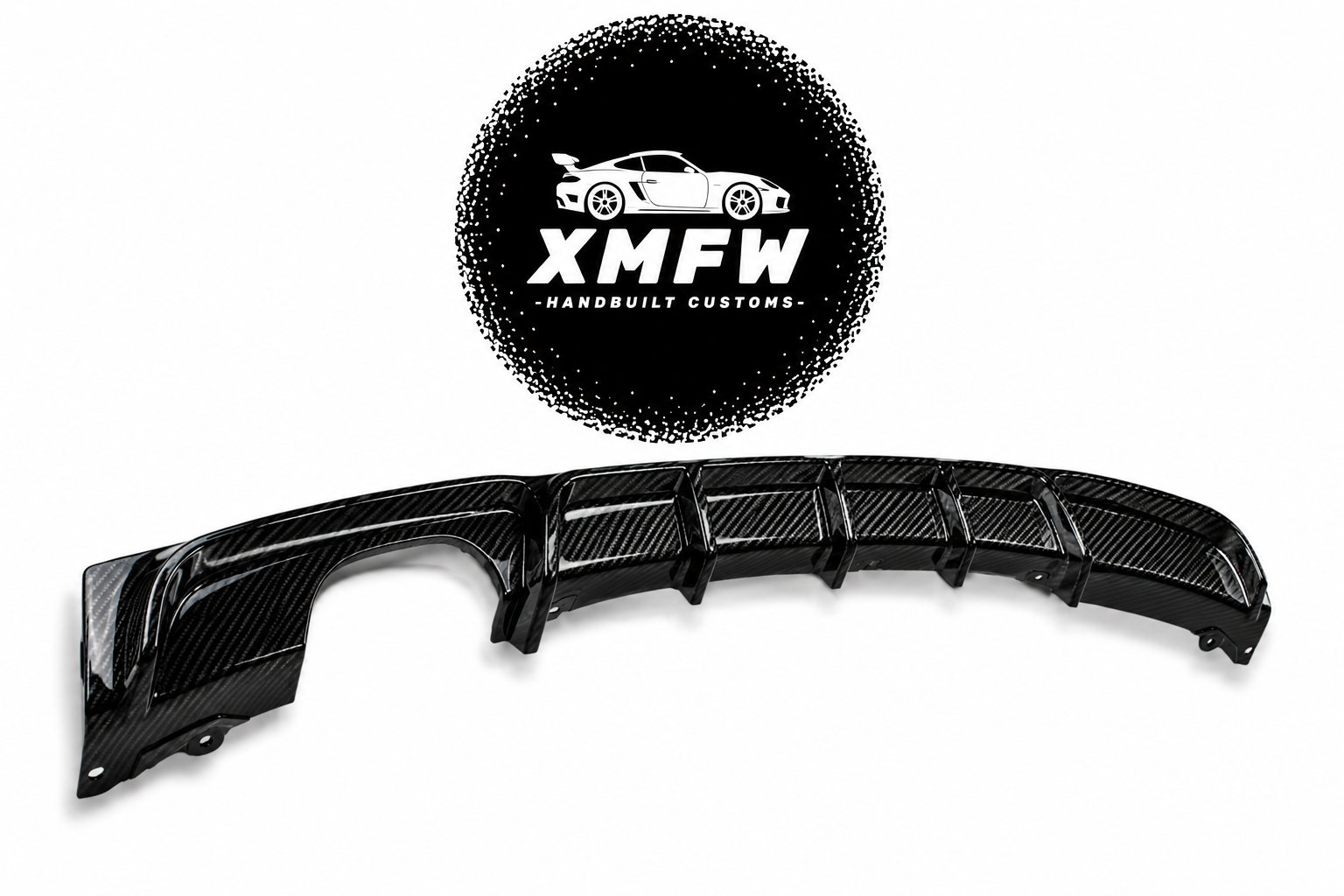 BMW F30 DIFFUSER CARBON FIBER