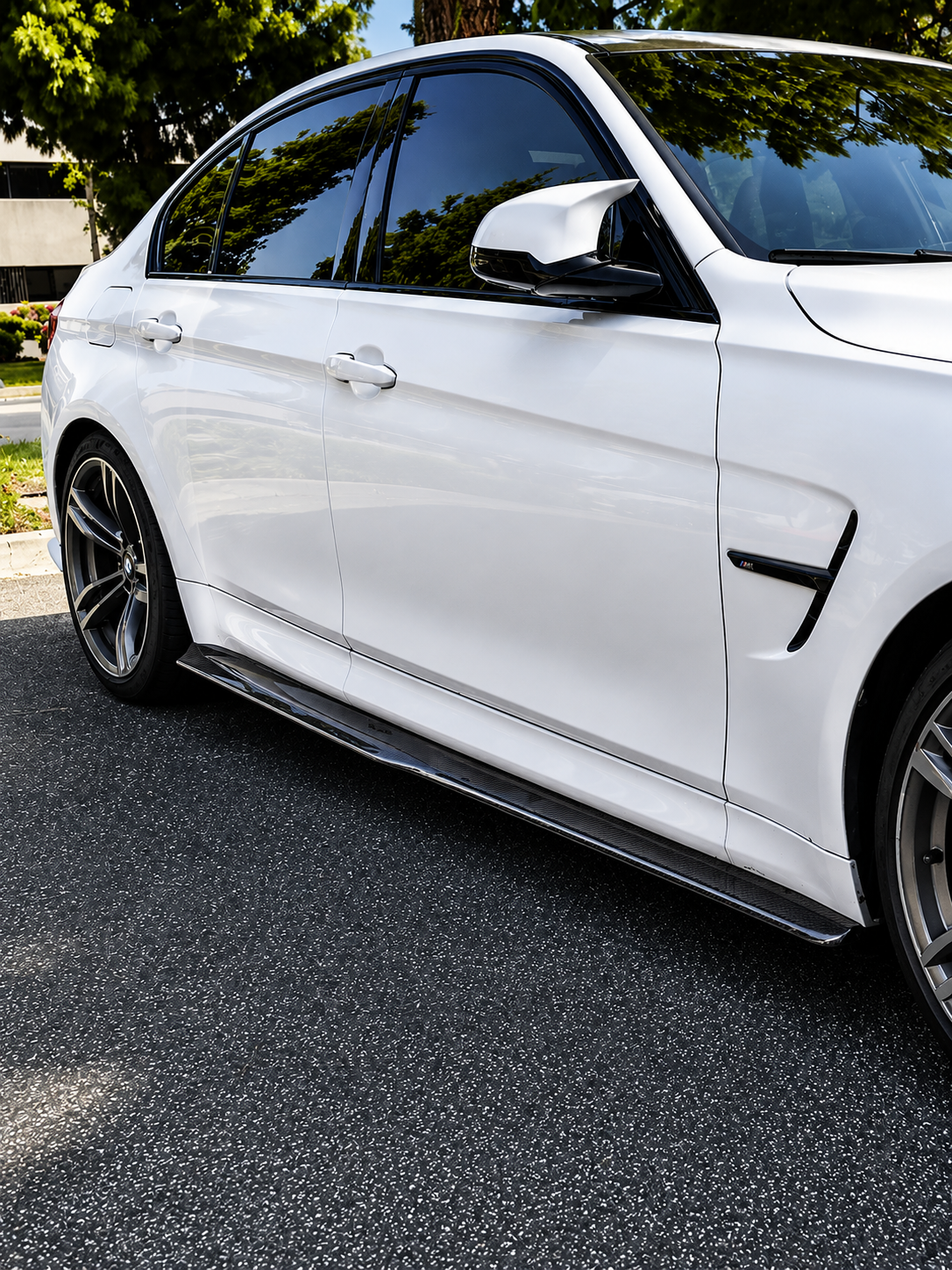 BMW F82M4 PSM SIDE SKIRTS GLOSS BLACK