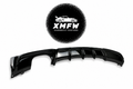 BMW F30 DIFFUSER GLOSS BLACK